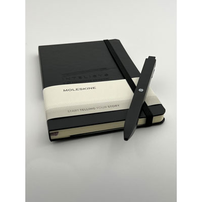 Picture of Moleskine Medium Notebook and GO Pen Gift Set