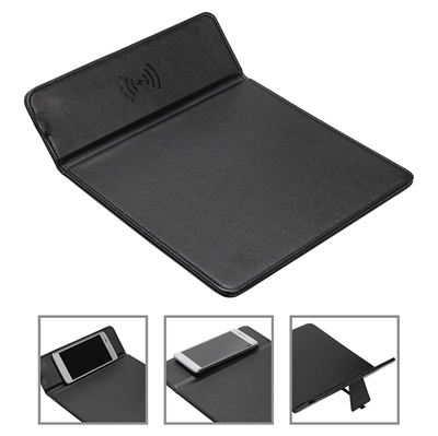 Picture of Accord Wireless Charger Mouse Pad with Kickstand