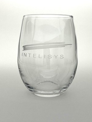 Picture of 15 Oz. Stemless White Wine Glass - Etched