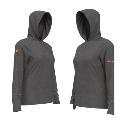 Picture of Callaway Ladies' Soft Touch Hoodie - Black Heather